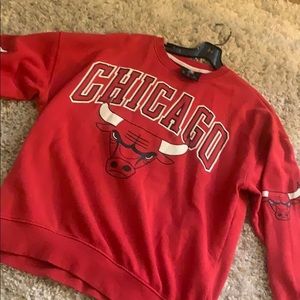 Vintage Look NBA Chicago Bulls Crewneck Sweatshirt